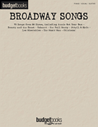 Broadway Songs Budget Book Vocal Solo & Collections sheet music cover